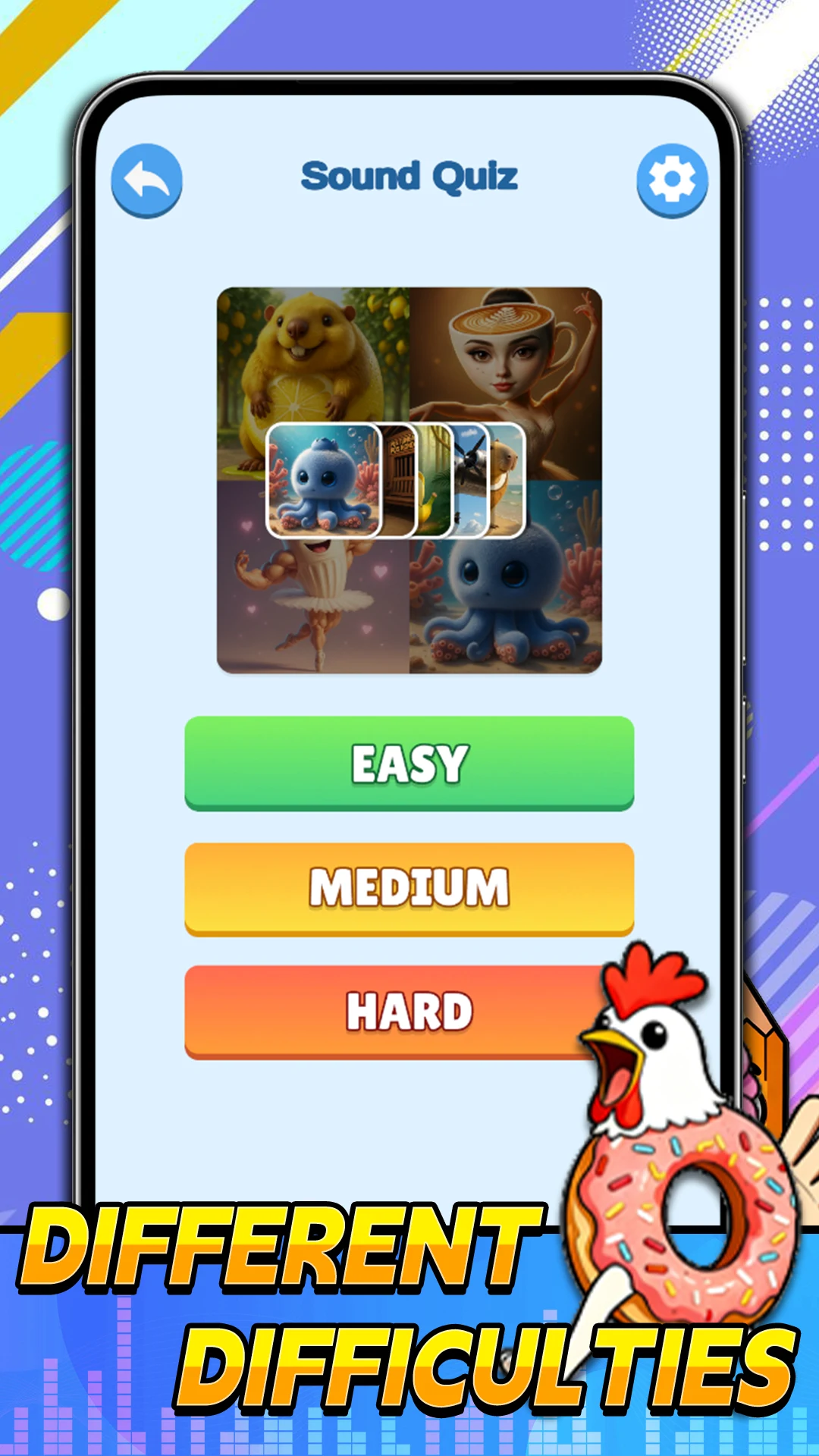 Meme Animal: Sound& Quiz screenshot